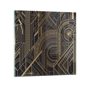 Obraz na szkle - Koncepty, idee, plany - 60x60 cm