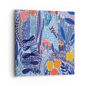 Obraz na płótnie - Hawajski ogród - 30x30 cm