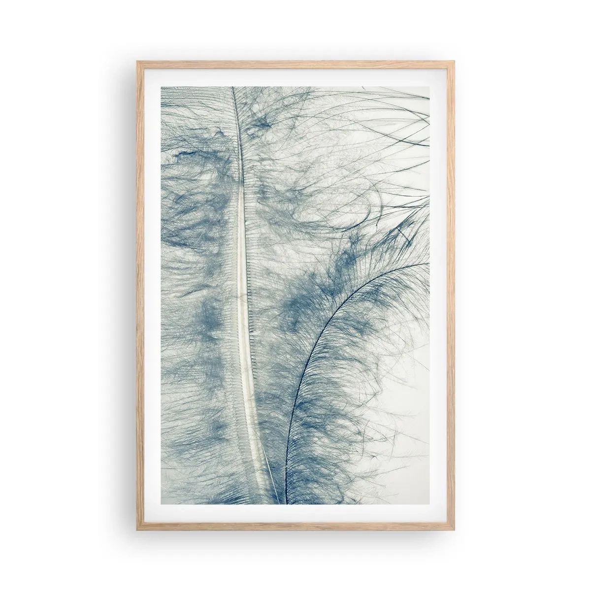 Plakat w ramie jasny dąb - Szept natury - 61x91 cm