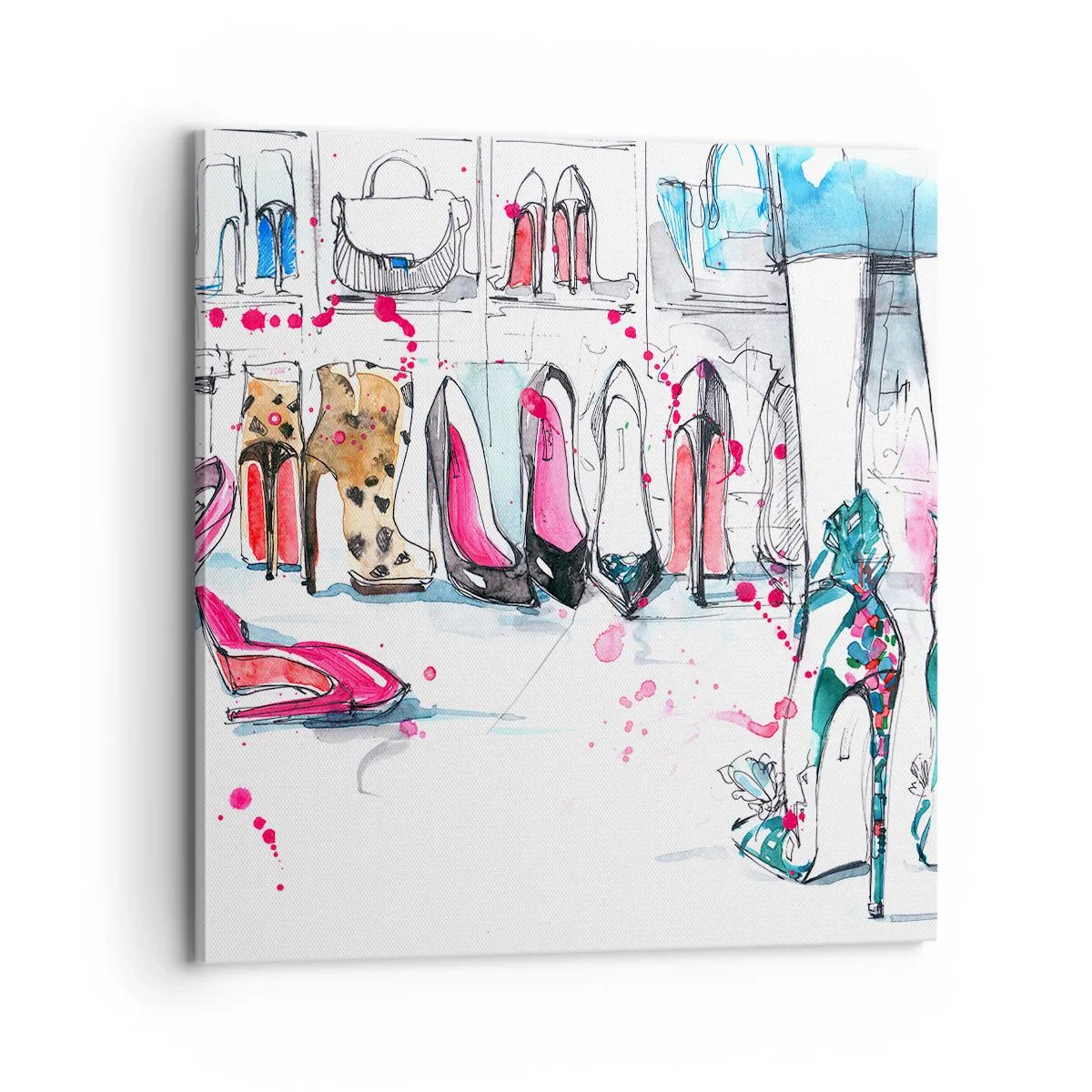 Obraz na płótnie - Sezamie, otwórz się - 70x70 cm