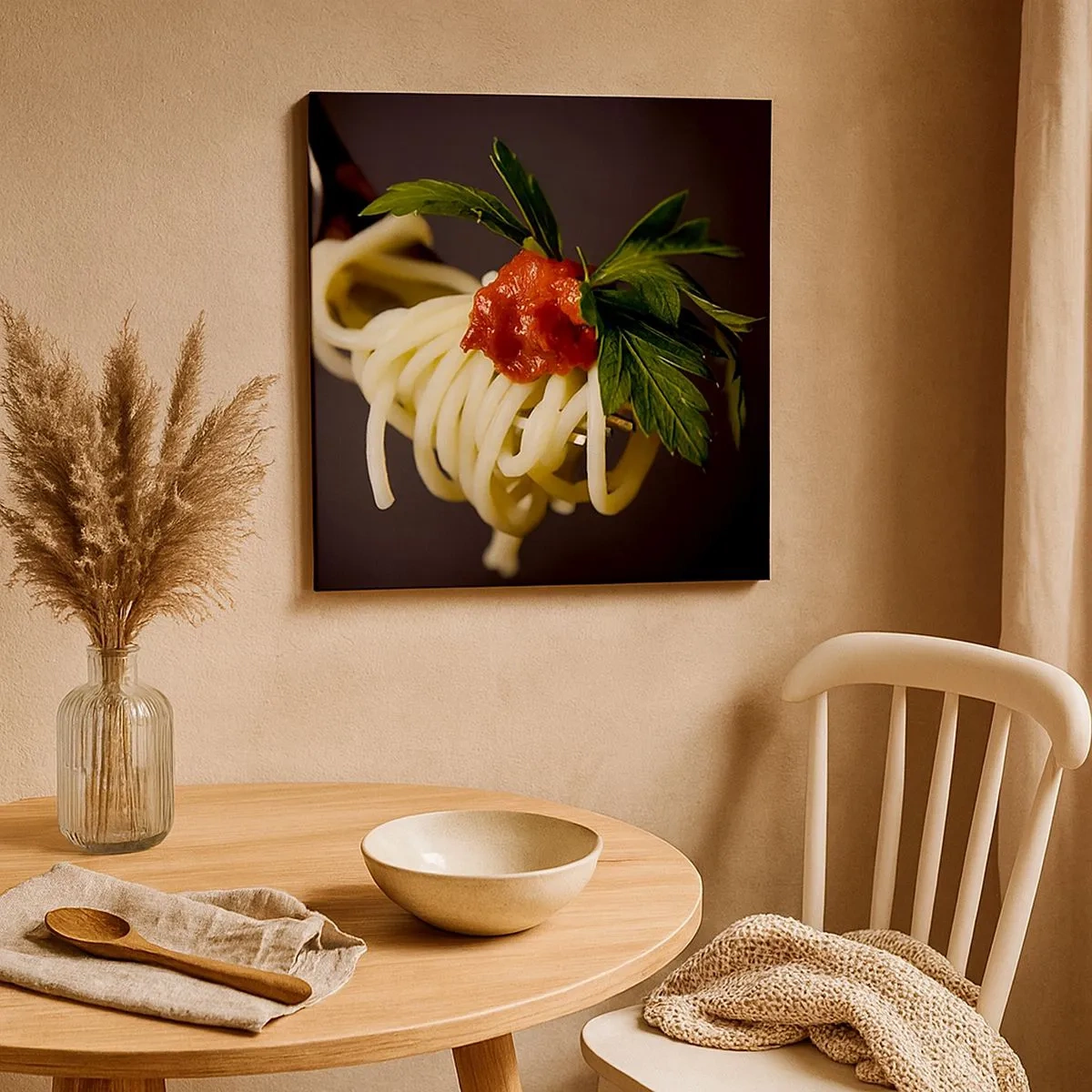 Obraz na płótnie - Smakowity kęs - 30x30 cm