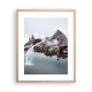 Plakat w ramie jasny dąb - Okiem surrealisty - 40x50 cm