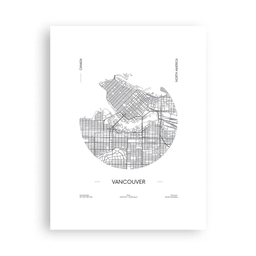 Plakat - Anatomia Vancouver - 30x40 cm