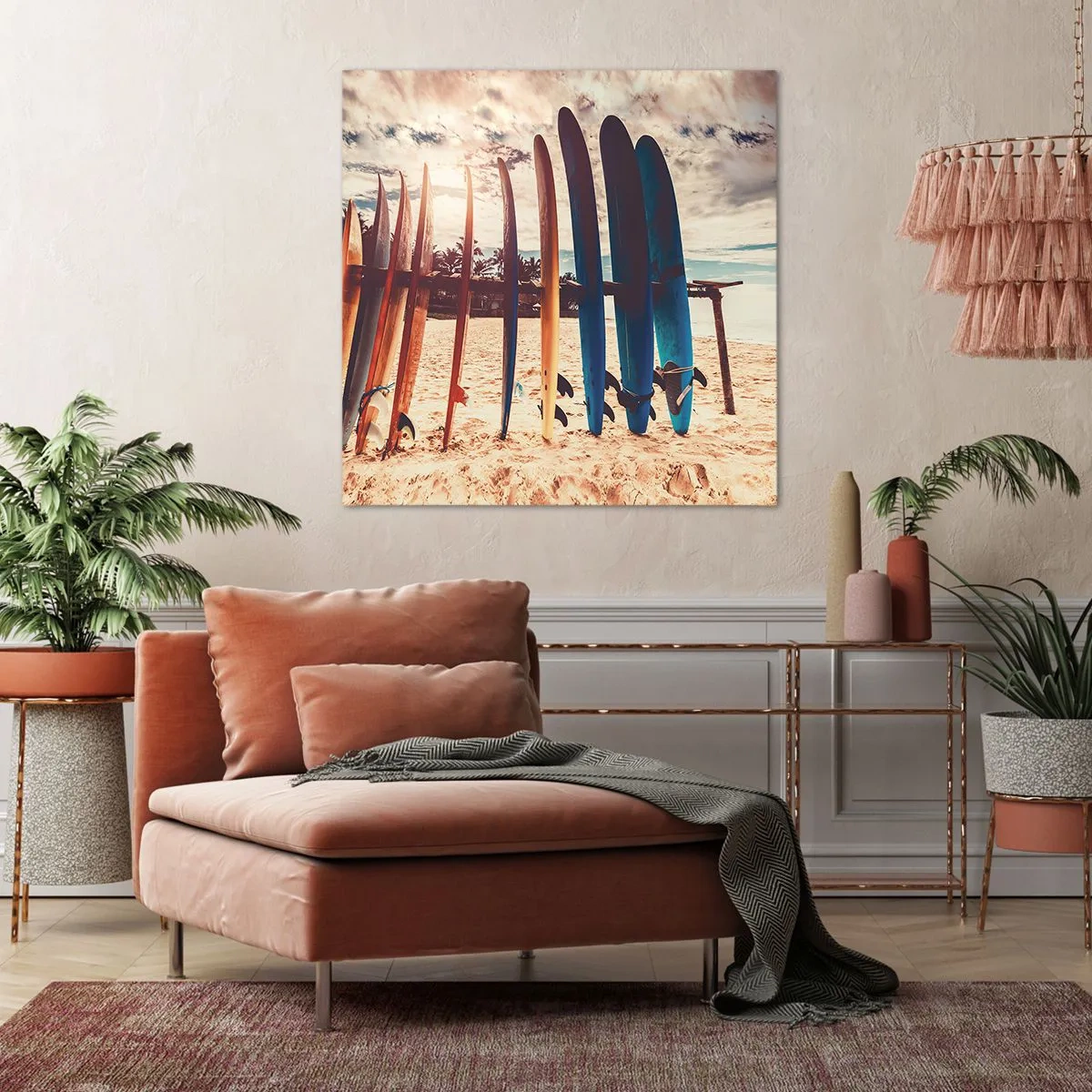 Obraz na płótnie - Dobranoc, do jutra - 60x60 cm