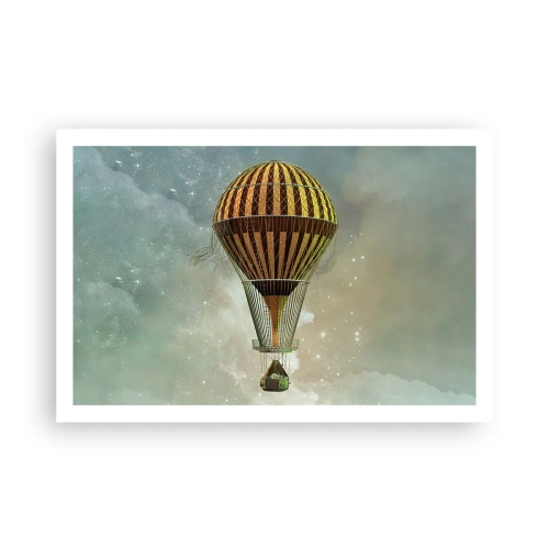 Plakat - Pionierskie loty - 91x61 cm