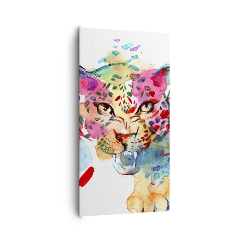 Obraz na płótnie - Piękna i bestia - 65x120 cm