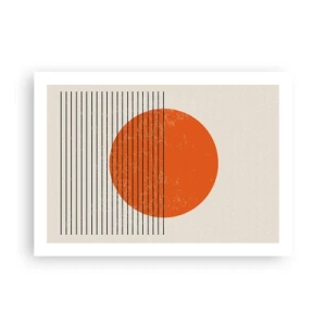 Plakat - Zawsze słońce - 70x50 cm