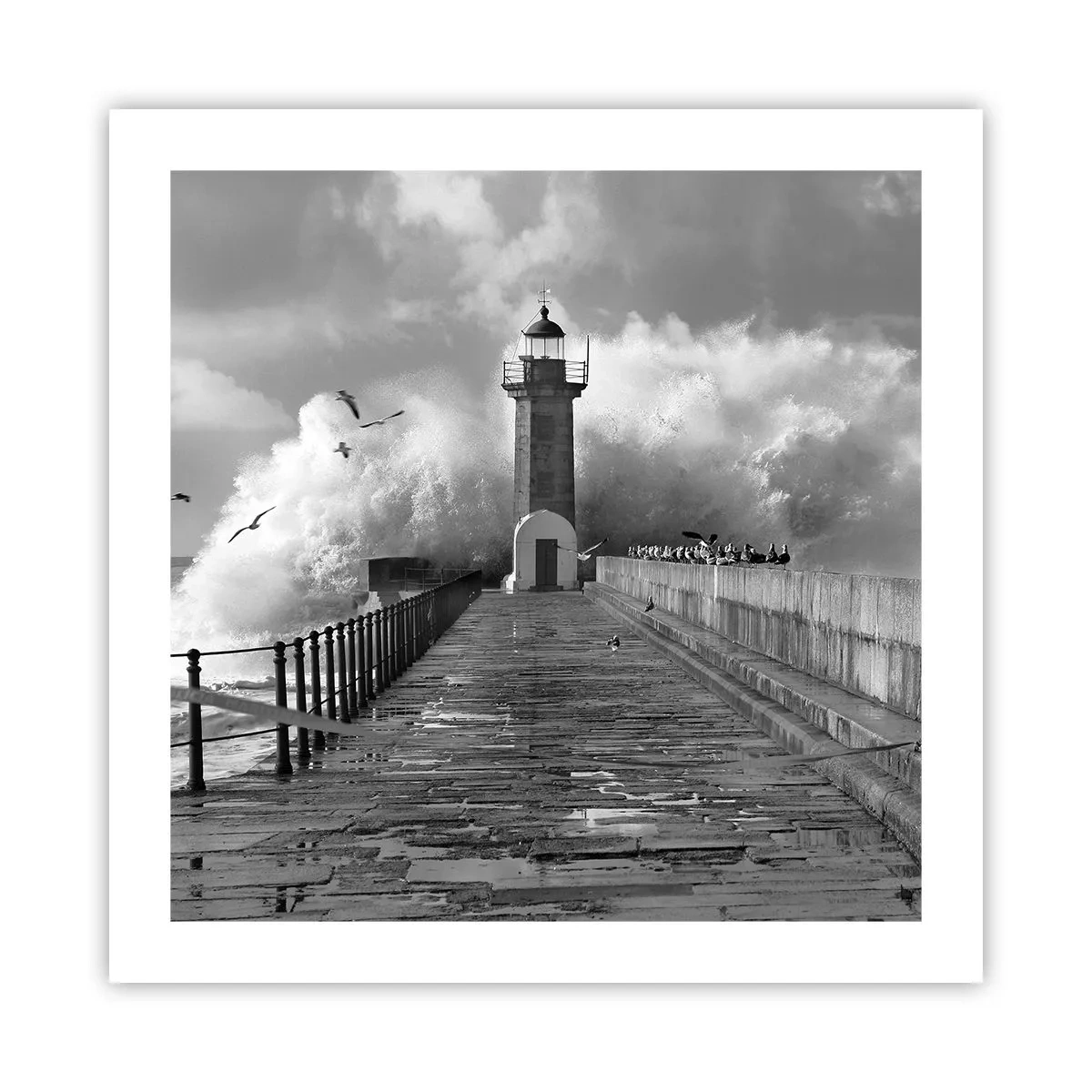 Plakat - Nieustraszona  - 50x50 cm