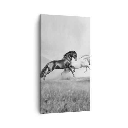 Obraz na płótnie - Anioły i demony - 45x80 cm