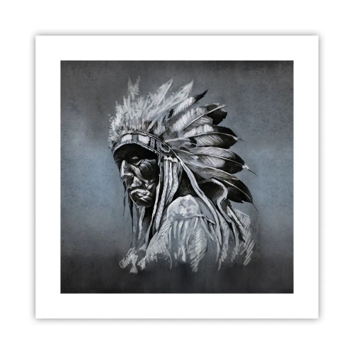 Plakat - Powrót do korzeni - 40x40 cm