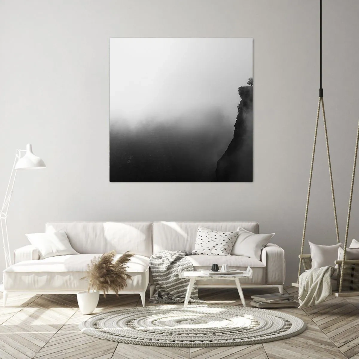 Obraz na płótnie - Na skraju świata - 60x60 cm