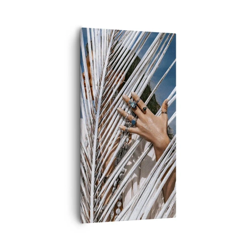 Obraz na płótnie - Dziewczyna szamana? - 55x100 cm