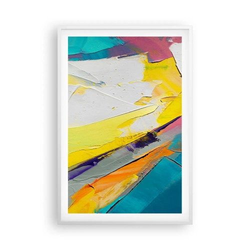 Plakat w białej ramie - Anatomia światła - 61x91 cm