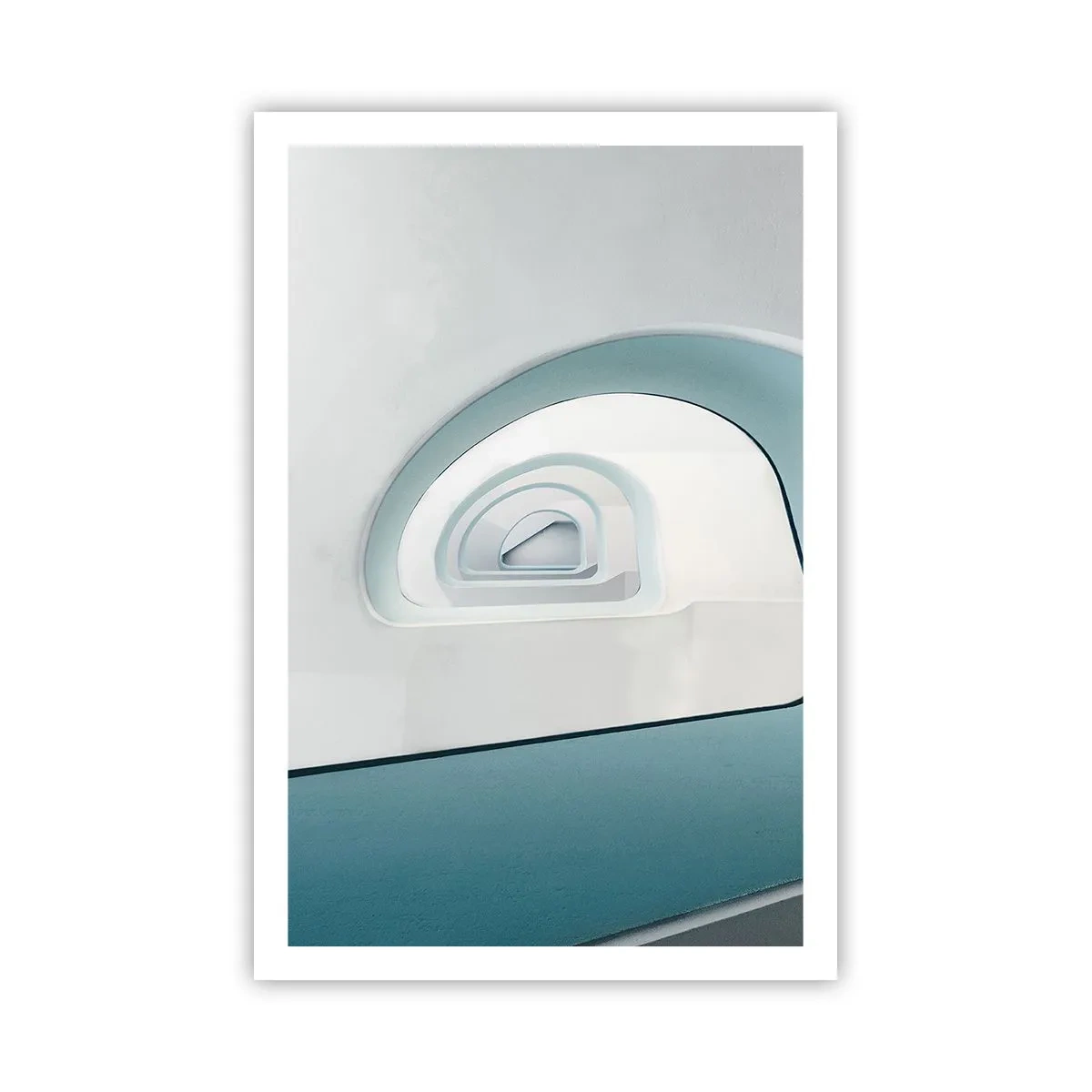 Plakat - Do dna błękitu - 61x91 cm