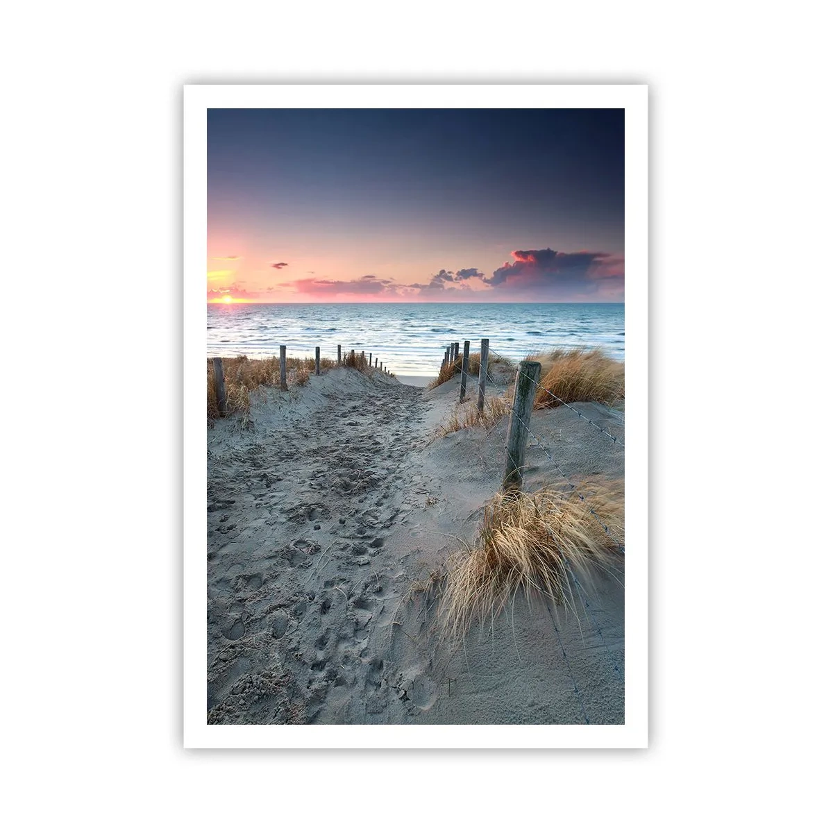 Plakat - Rozlałeś tęczę blasków promienistą… - 70x100 cm