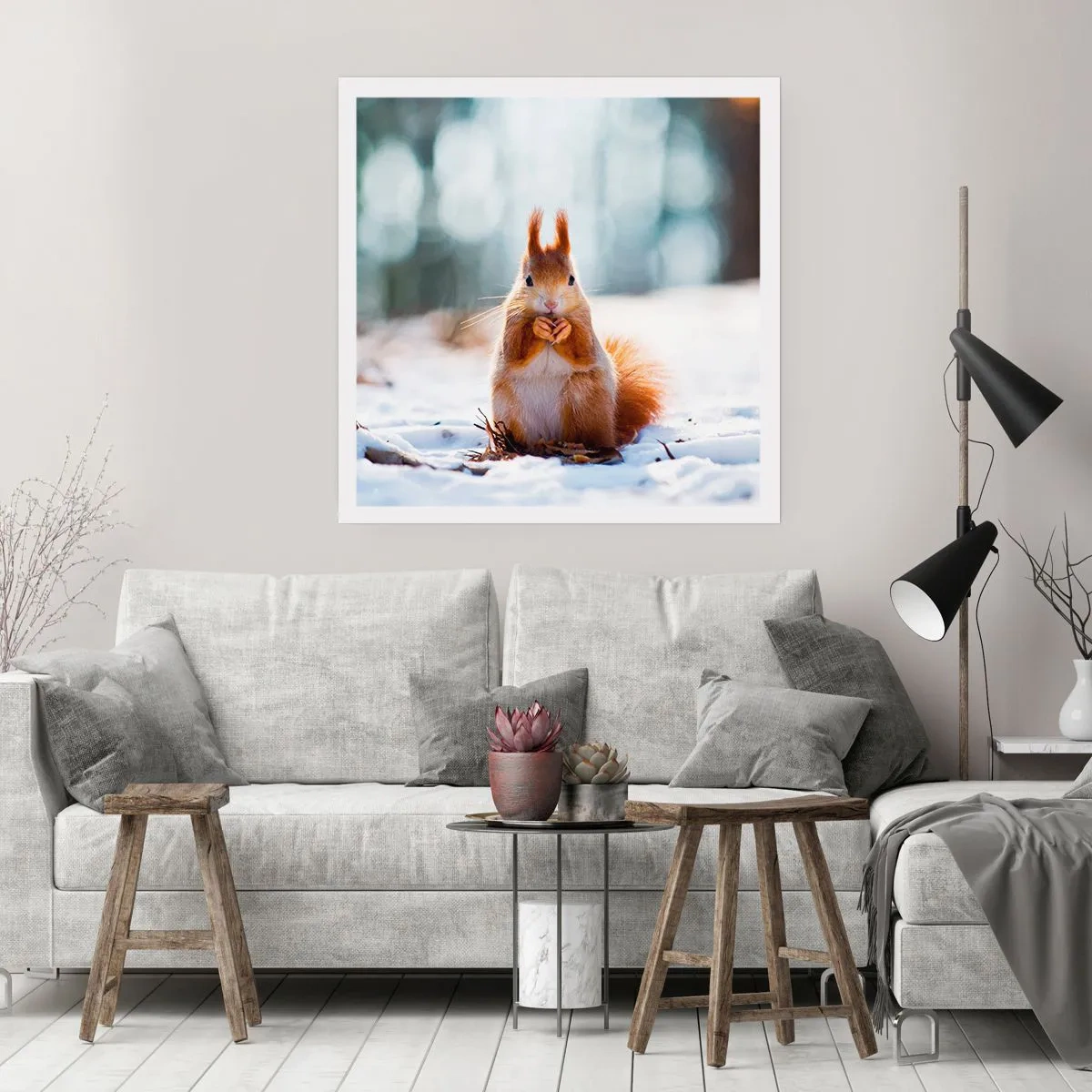 Plakat - I co tak patrzysz? - 30x30 cm