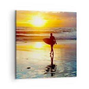 Obraz na płótnie - Powrót wojownika - 60x60 cm