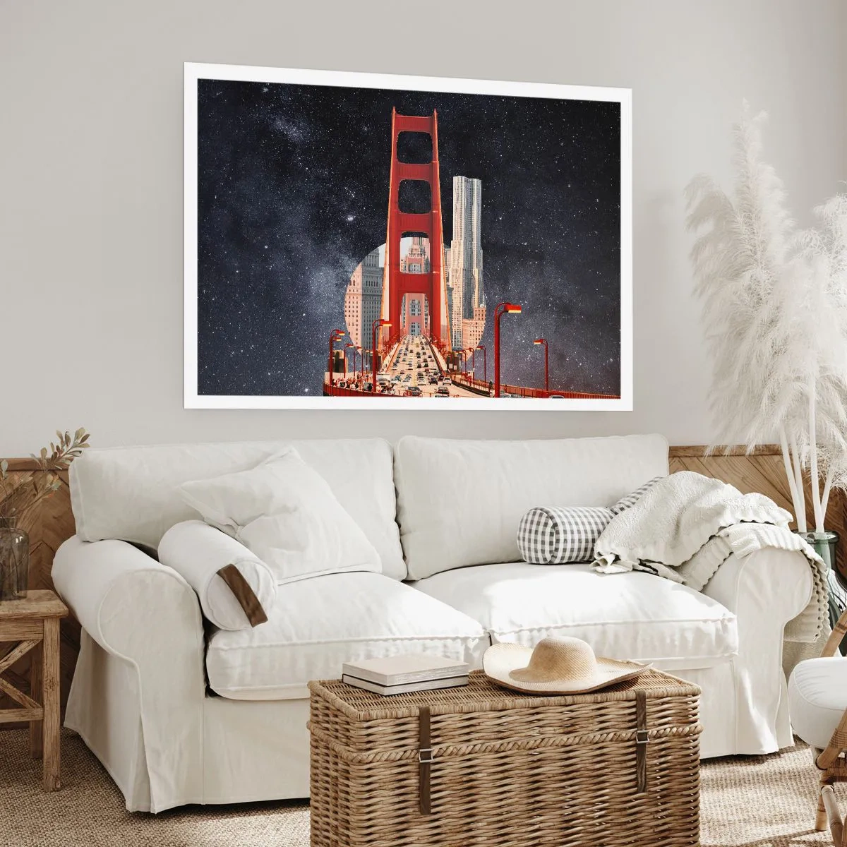 Plakat - Zawsze w centrum - 50x40 cm