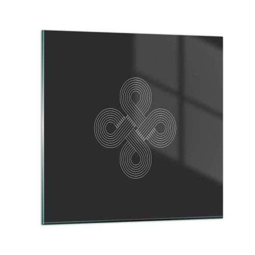 Obraz na szkle - W duchu celtyckim - 60x60 cm