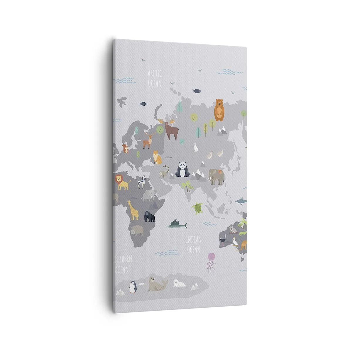 Obraz na płótnie - Powiedz mi, skąd jesteś… - 55x100 cm