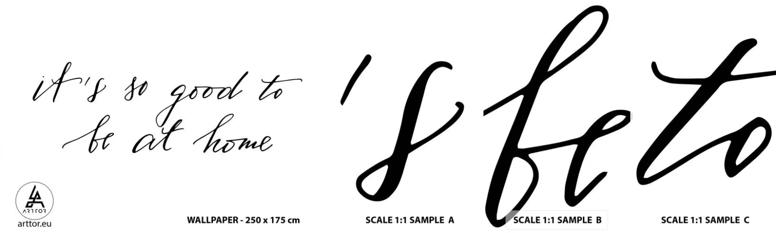 Fototapeta Próbka Samoprzylepna Deluxe Sticker - Cała prawda - Typografia, Afirmacja, Maksyma - 100x30 cm