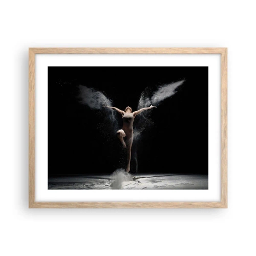 Plakat w ramie jasny dąb - Elfy istnieją - 50x40 cm