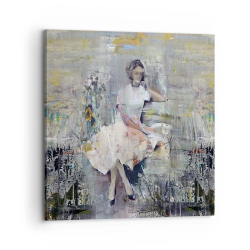 Obraz na płótnie - Klasyczna i nowoczesna - 70x70 cm