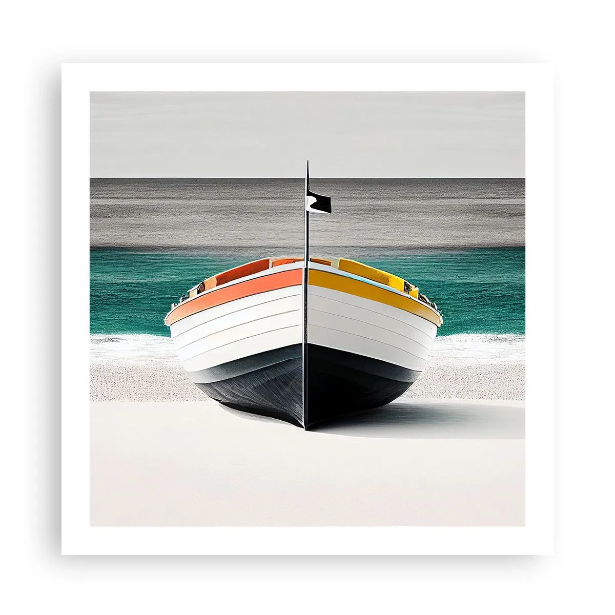 Plakat - Na swoim miejscu - 60x60 cm