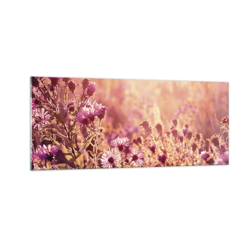 Obraz na szkle - Przed odejściem lata - 100x40 cm