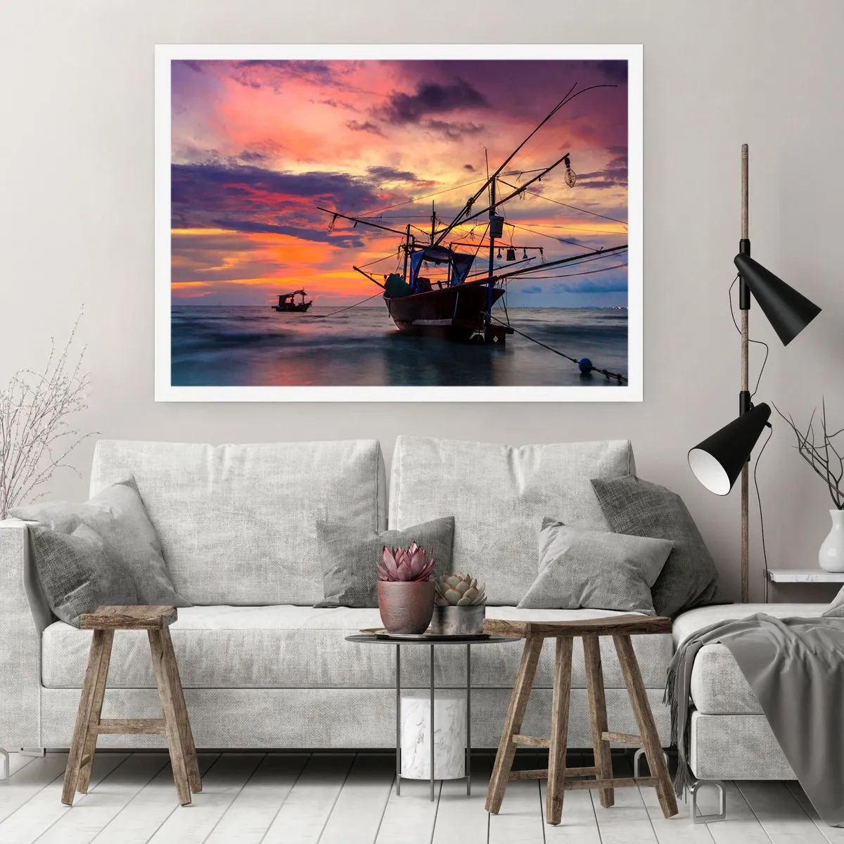 Plakat - Egzotyczny wieczór - 91x61 cm