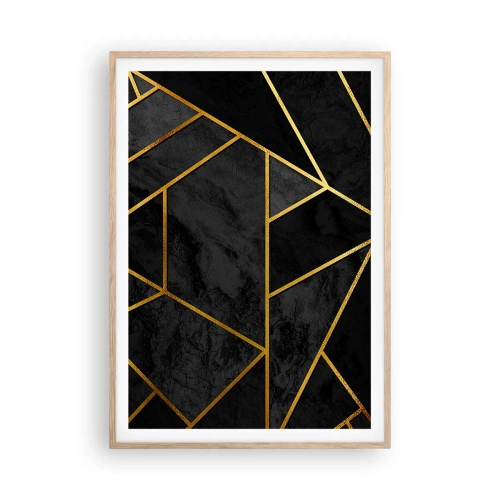 Plakat w ramie jasny dąb - Mrok i blask - 70x100 cm