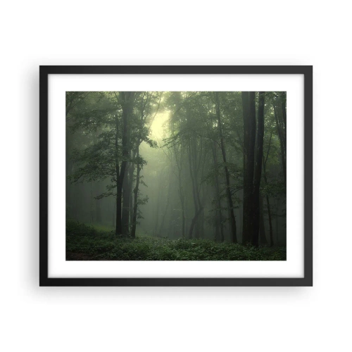 Plakat w czarnej ramie - Zanim się obudzi - 50x40 cm