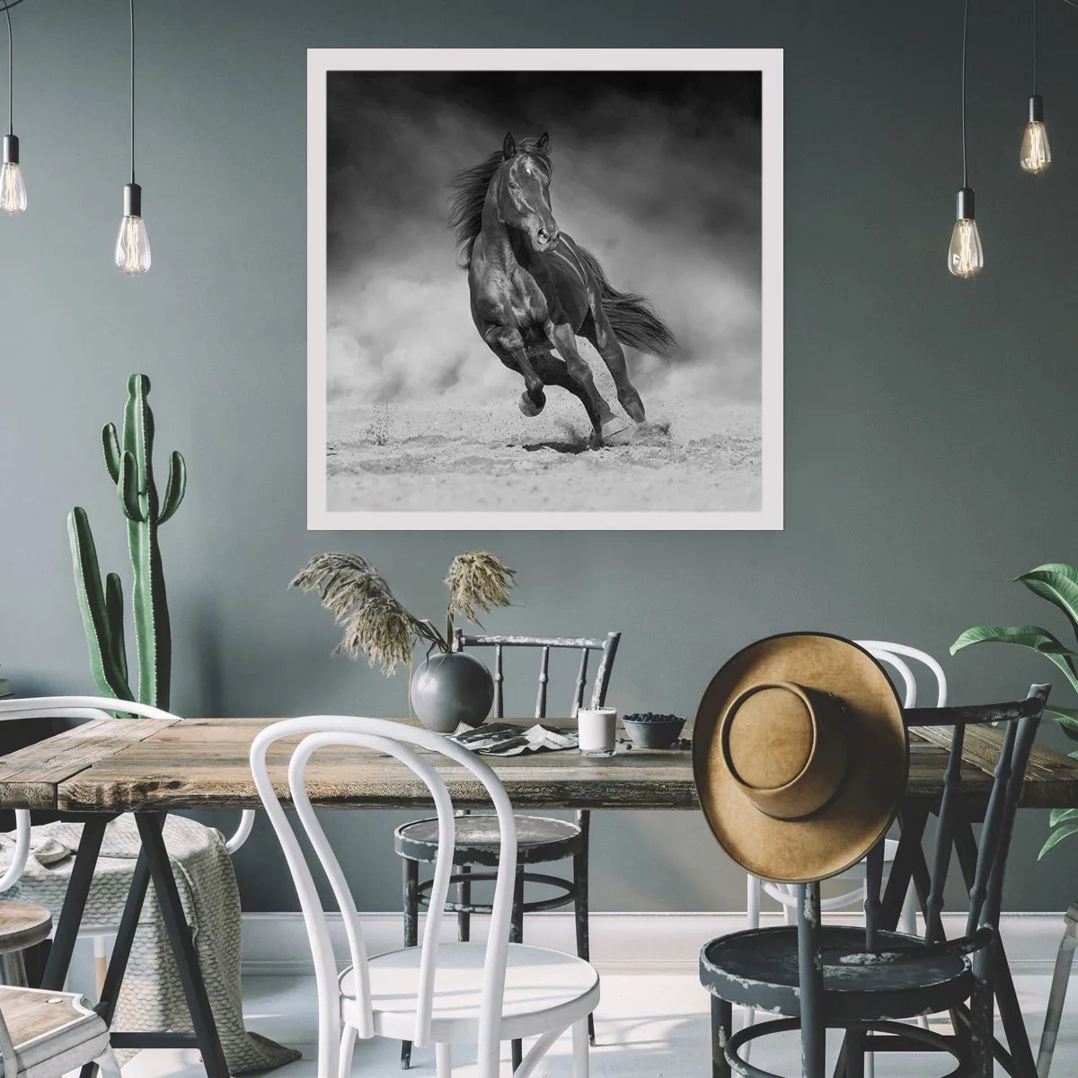 Plakat - Godny samego emira - 60x60 cm