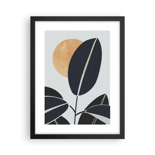 Plakat w czarnej ramie - Dzień gorącego lata - 30x40 cm