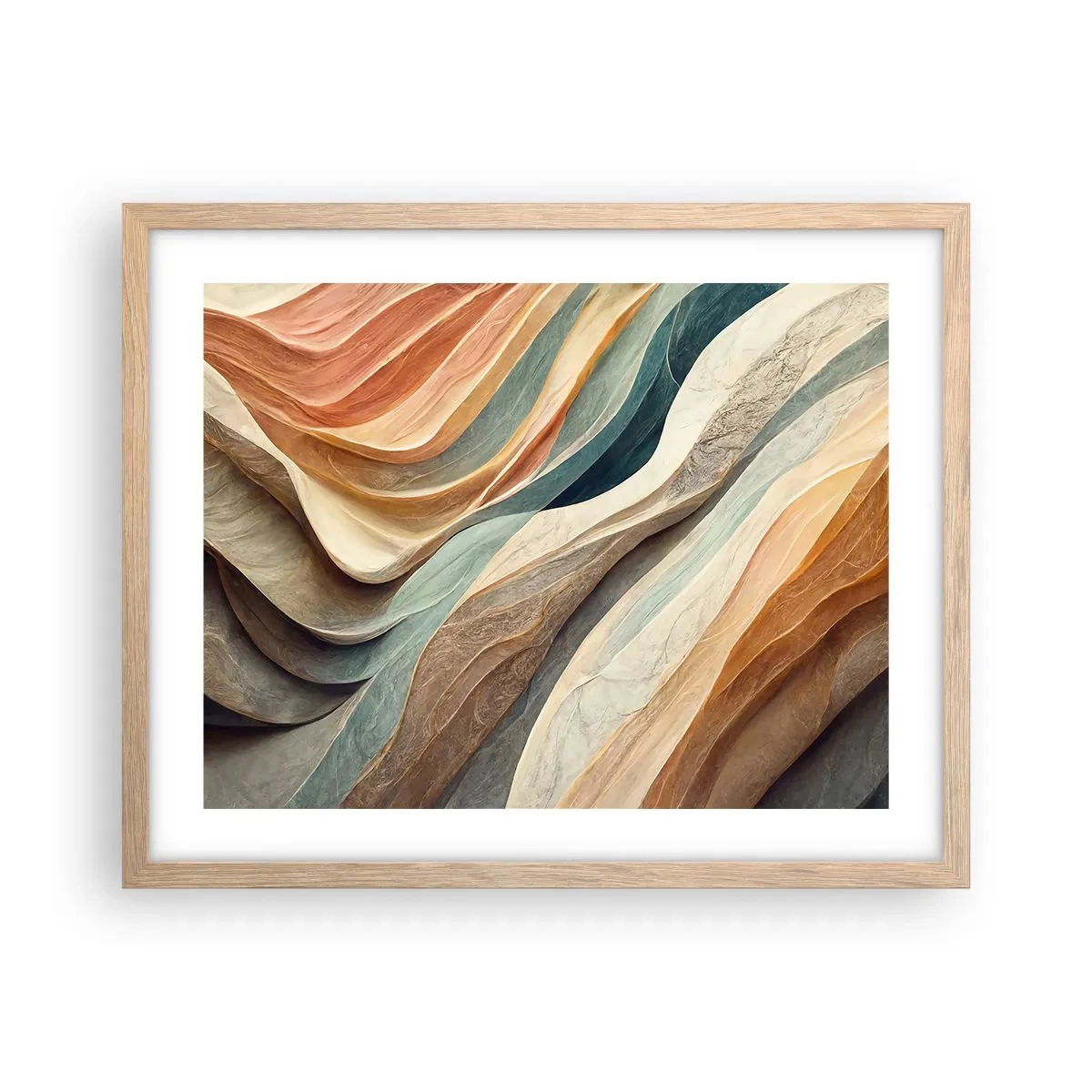 Plakat w ramie jasny dąb - Chwila przed zmianą - 50x40 cm