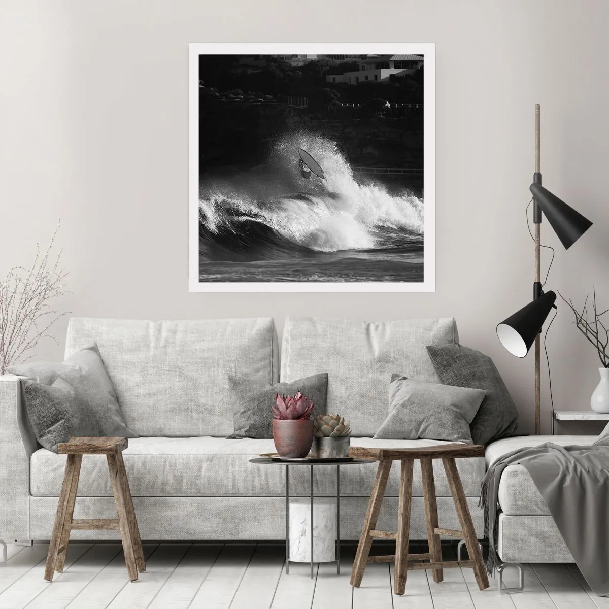 Plakat - Wyzwanie przyjęte! - 30x30 cm