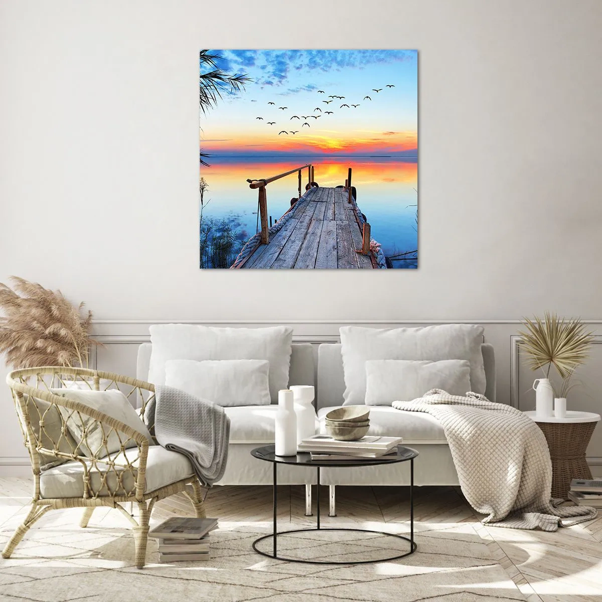 Obraz na szkle - Pora wracać… - 70x70 cm