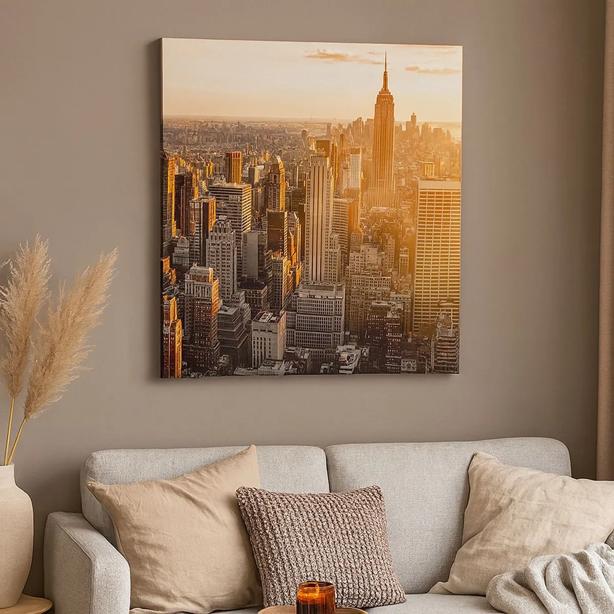 Obraz na płótnie - Rosnąc w słońcu - 30x30 cm