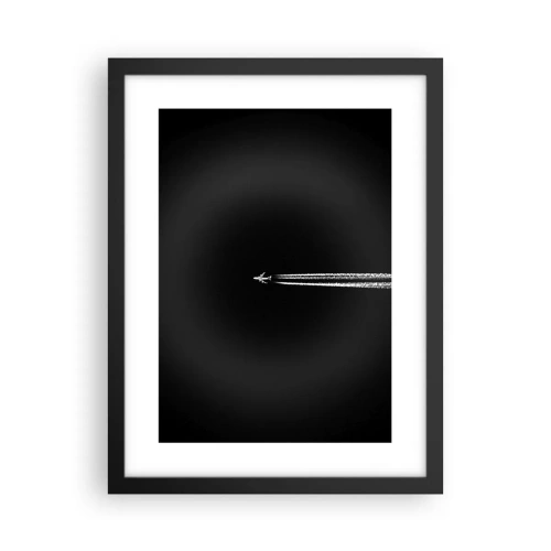 Plakat w czarnej ramie - W inny wymiar - 30x40 cm