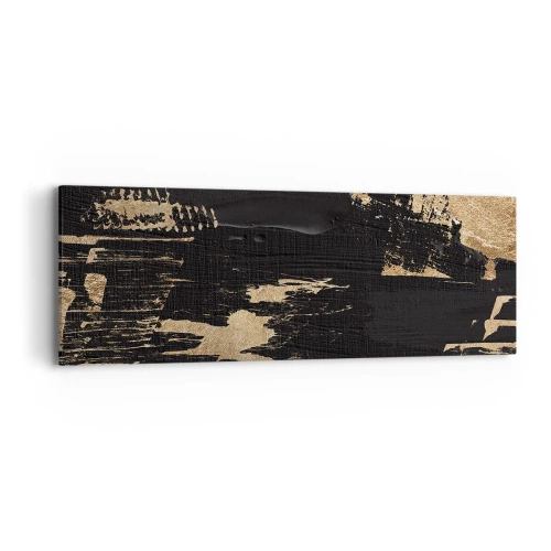 Obraz na płótnie - Ślad dotyku - 90x30 cm