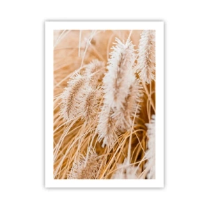 Plakat - Złoty szelest traw - 50x70 cm