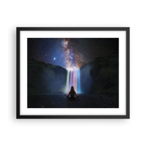 Plakat w czarnej ramie - Absolutna harmonia - 50x40 cm