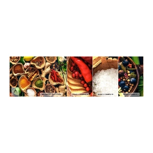 Fototapeta Próbka Samoprzylepna Deluxe Sticker - Bierz, co chcesz - Gastronomia, Suszone Zioła, Przyprawy - 100x30 cm