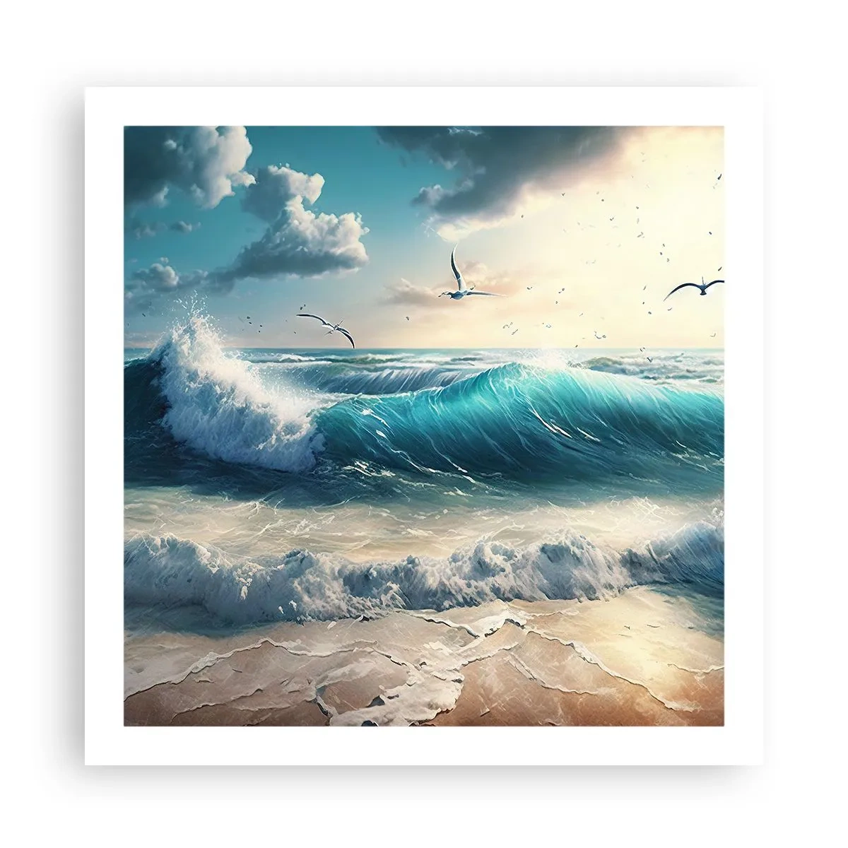 Plakat - Szumi tylko dla ciebie - 60x60 cm