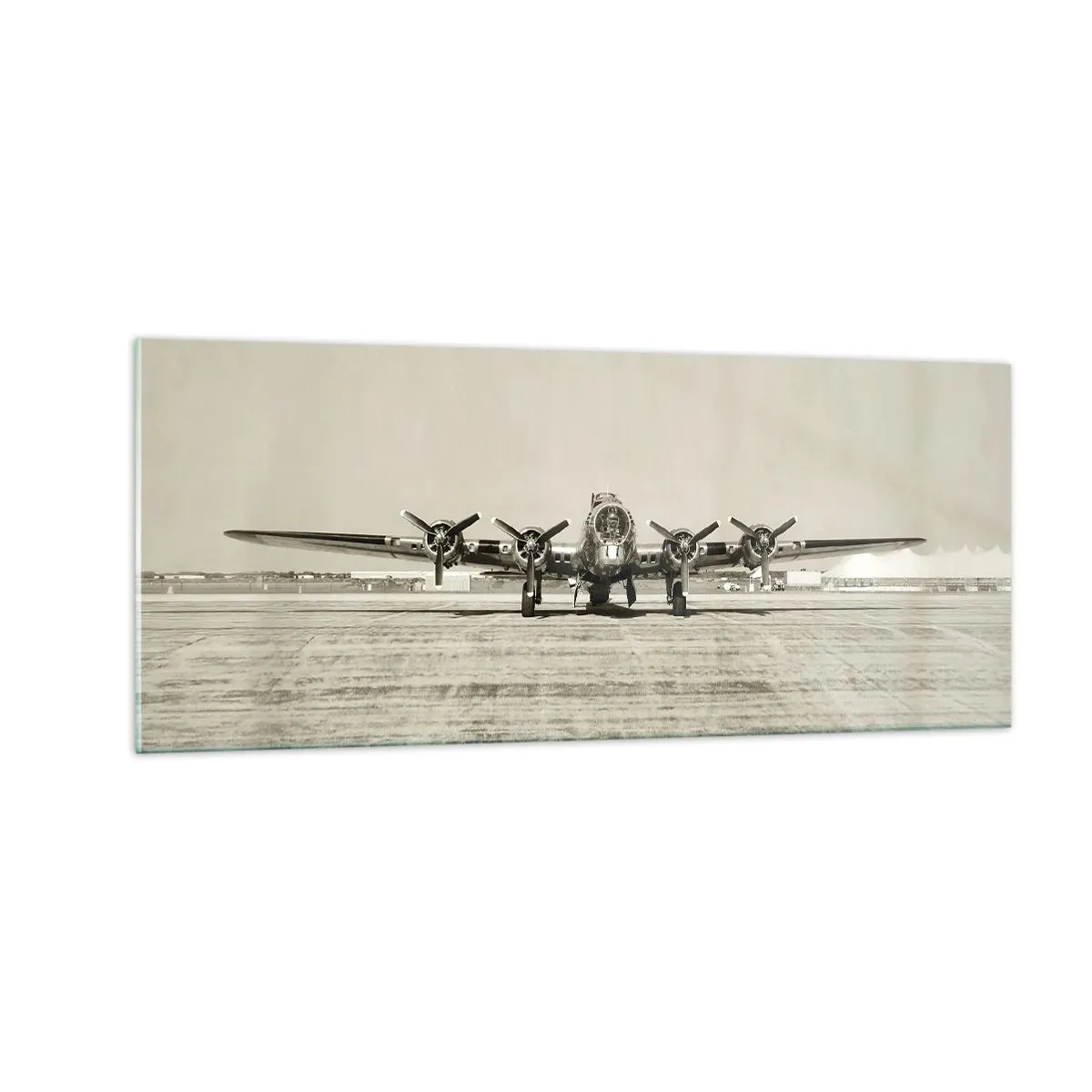 Obraz na szkle - Jak zawsze gotowy - 100x40 cm