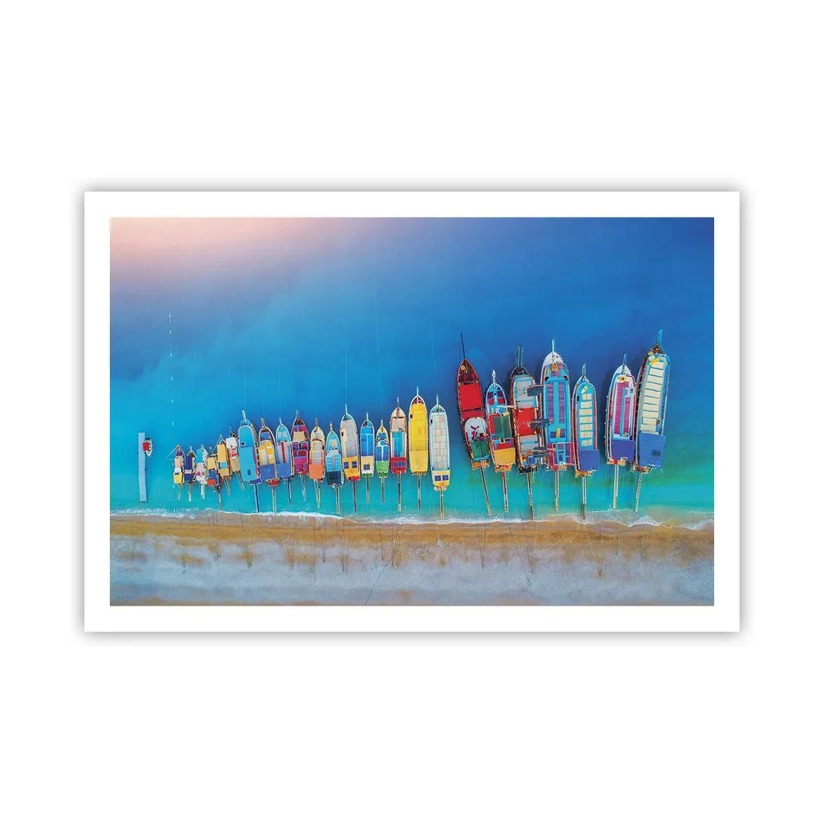 Plakat - Z lotu ptaka - 91x61 cm