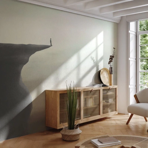 Fototapeta Premium Sand - Do góry, oczywiście! - Klif, Natura, Turysta - 450x315 cm