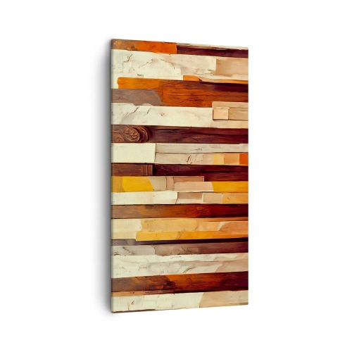 Obraz na płótnie - Hymn leśnych drzew - 45x80 cm