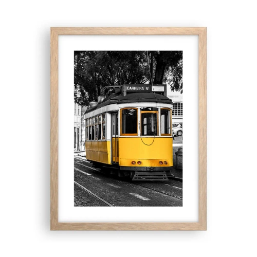 Plakat w ramie jasny dąb - I fado w tle - 30x40 cm