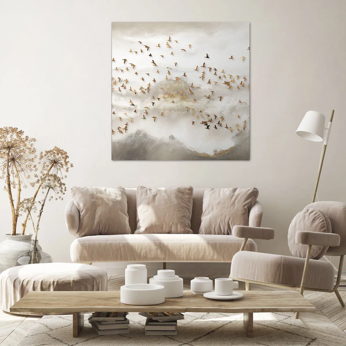 Obraz na płótnie - Już czas… - 70x70 cm